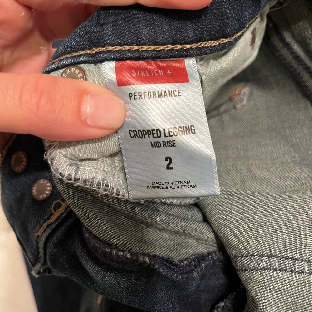 Express Mid Rise Skinny Jean - Picture 3 of 4